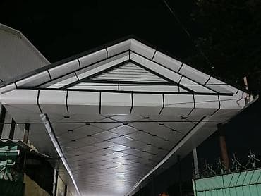 Изоляционные материалы: Подшивка карнизов и навесов алюминиевыми/металлическими — 3