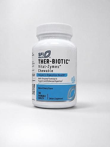 health: SFI Health THER-BIOTIC Vital-Zymes Chewable — жевательные таблетки с — 1