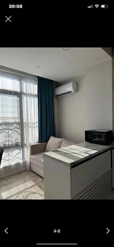 аеропорт манас: 2 комнаты, Люкс, элитка, Манаса/Боконбаева, Постельное белье, Кондиционер, Бронь — 5