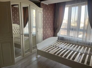 сколько стоит аренда квартиры в бишкеке: 3 комнаты, Агентство недвижимости, Без подселения, С мебелью полностью — 3