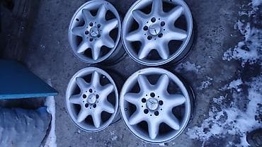 ремонт шина: Диски R 16 Комплект, отверстий - 5, Б/у — 1