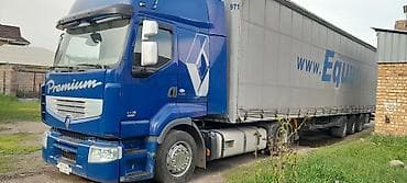 рено перемум: Тягач, Renault, Тентованный — 3