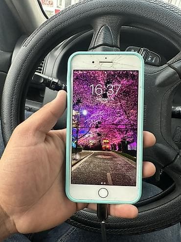 айфон 7 плюс: IPhone 7 Plus, 128 ГБ, Серебристый, Чехол, 100 % — 1