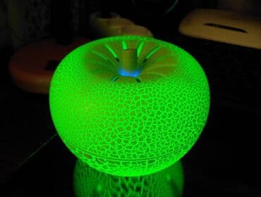 usb колонки со встроенной звуковой картой: Колонка-светильник. Питание USB, подключение проводное - Мини-джек — 6