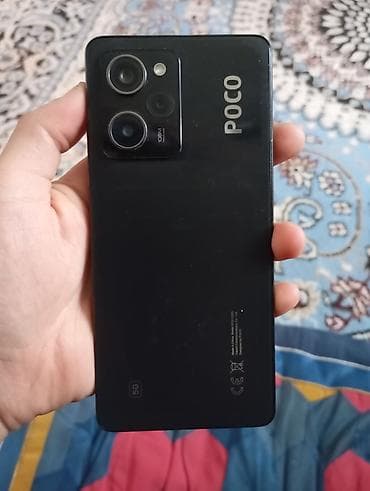 Poco X5 Pro 5G, Б/у, 256 ГБ, цвет - Черный, 2 SIM