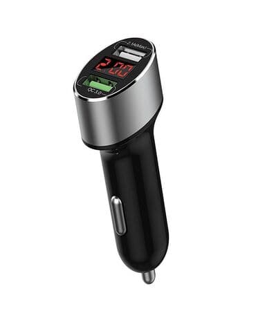 универсальные мобильные батареи, подходят для зарядки мобильных телефонов ноутбуков: Автомобильное зарядное устройство QC200 Арт. 1726 Выходные два — 1