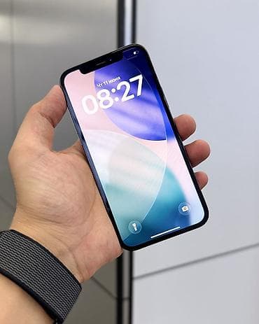айфон 12 китайский: IPhone 12 Pro, Б/у, 128 ГБ, Pacific Blue, Защитное стекло, Чехол, В рассрочку, 91 % — 2