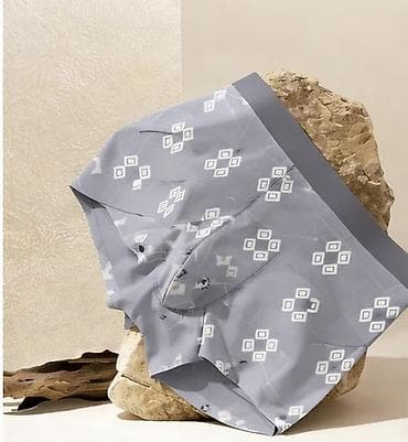 Мужские боксеры с принтами, модель NO: 6082 Особенности: - Легкая