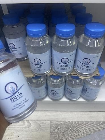 бутылки арпа: Вода Zamzam (Замзам) 0,1=10 сом в пачке 50 штук 0,25 = 80 сом 56 шт в — 2