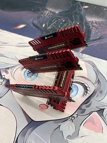 Оперативная память (RAM) для ПК, Б/у, Corsair, 32 ГБ, DDR3, 1866 МГц