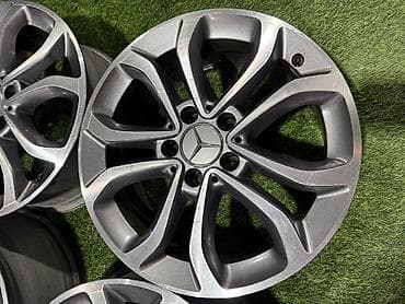 tt: Литые Диски R 17 Mercedes-Benz, Комплект, отверстий - 5, Б/у — 7