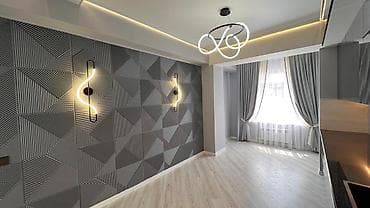 ош квартиа: 1 комната, 50 м², Элитка, 2 этаж, Евроремонт — 2
