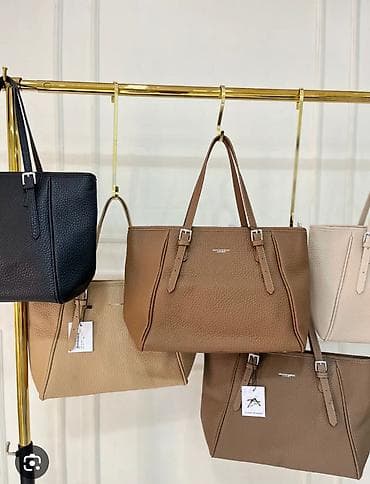 чемоданы бишкек цены: Женская сумка-тоут из фактурной экокожи - Формат: вместительный — 1