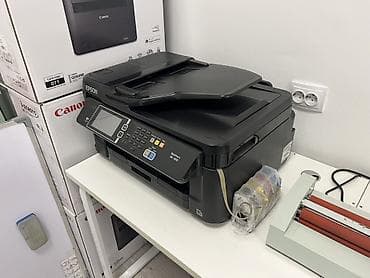 трансферный принтер: Epson WorkForce WF‑7610 — многофункциональное устройство A3 для офиса — 4