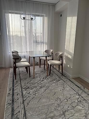 нуркожо ата участок: 2 комнаты, 50 м², Элитка, 11 этаж, Дизайнерский ремонт — 4