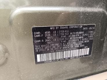 stage 3: Subaru Outback: 2019 г., 2.5 л, Вариатор, Бензин, Универсал — 4