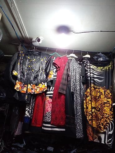 Повседневное платье, Длинная модель, Трикотаж, Прямое, Все размеры