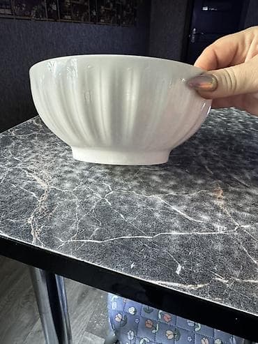 для супа: Большая суповая тарелка «Ракушка», 4 шт - Объем: 1500 мл (1,5 л) — — 3