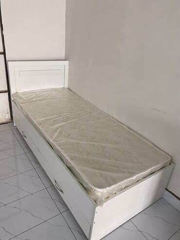 кровати односпальные бишкек: Кровать односпальный с ящиками Размер:0,80 на 1,90 Кровать — 1