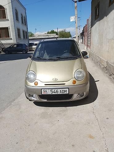 Daewoo Matiz: 2008 г., 1 л, Механика, Бензин, Хэтчбэк at lalafo.kg Daewoo Matiz: 2008 г., 1 л, Механика, Бензин, Хэтчбэк