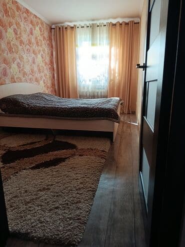 бишкеке 3комнатный квартиру: 3 комнаты, 52 м², 104 серия, 1 этаж, Евроремонт — 1