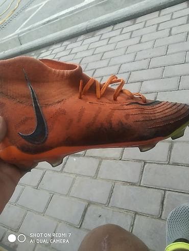 Футбольные бутсы Nike с носком-«гольфом» (коллекция с шнуровкой — 3