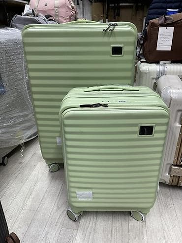 чемодан сумка: Чемодан, Материал: Пластик, Большой (более 70 л), Твердый корпус — 1