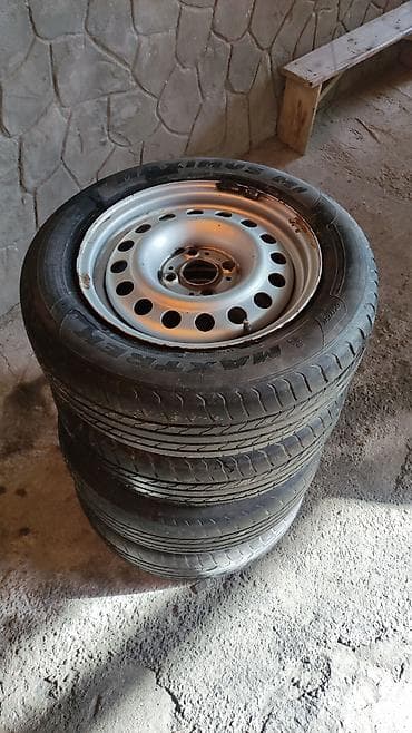 bbs rs: Колеса в сборе 185 / 65 / R 14, Лето, Б/у, Комплект, Легковые, Железные, отверстий - 4 — 6