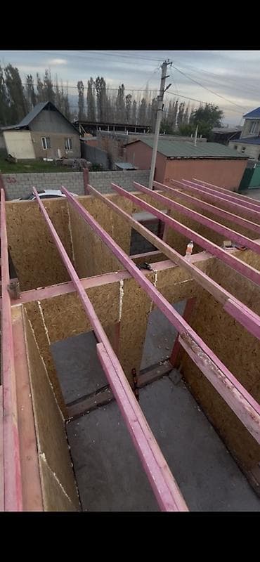solutions elementary: Каркасно-панельный дом из SIP/OSB в процессе строительства. - Стены — 6