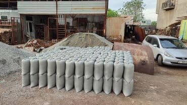 Бала бакчалар, бала багуучулар: Цемент м-400 м-450 м-500 Отсев мешках, Песок мешках, Щебень мешках — 20