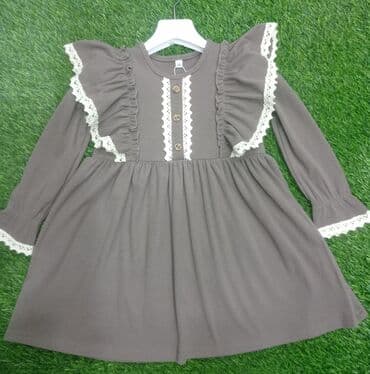 платье дордой: Детское платье, цвет - Красный — 3