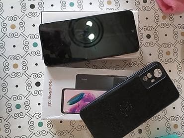 second tech: Redmi, Redmi Note 12S, Б/у, 256 ГБ, цвет - Черный, 2 SIM — 4