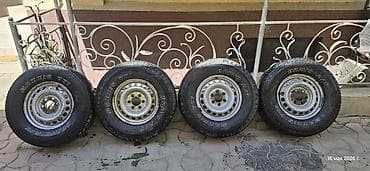 Колеса в сборе 265 / 70 / R 16, Всесезонная, Комплект, Внедорожные (АТ/МТ), Железные, отверстий - 6