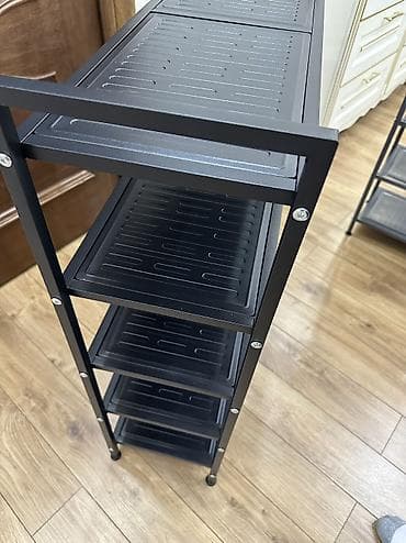 желе: Обувница металлическая 5полок( черный, белый, графитовый) Размер — 3