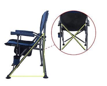 Швейные стулья: Походный складной стул, Новый, Другой материал, цвет - Синий — 3