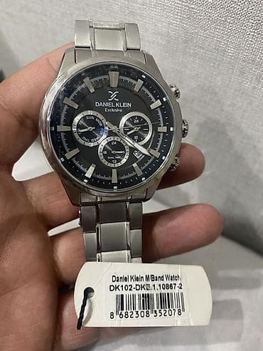 для головы: Классические часы часы, Daniel Klein, Мужские — 1