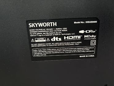 Телевизоры: Продам Телевизор Skyworth 55SUE9500, диагональ 55" Особенности и — 3