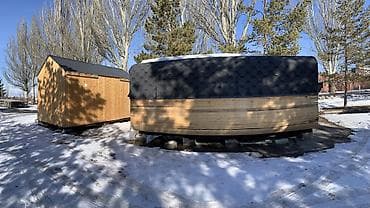 кедровый баня: Коттедж, 18 м², 1 комната, Собственник, Евроремонт — 5