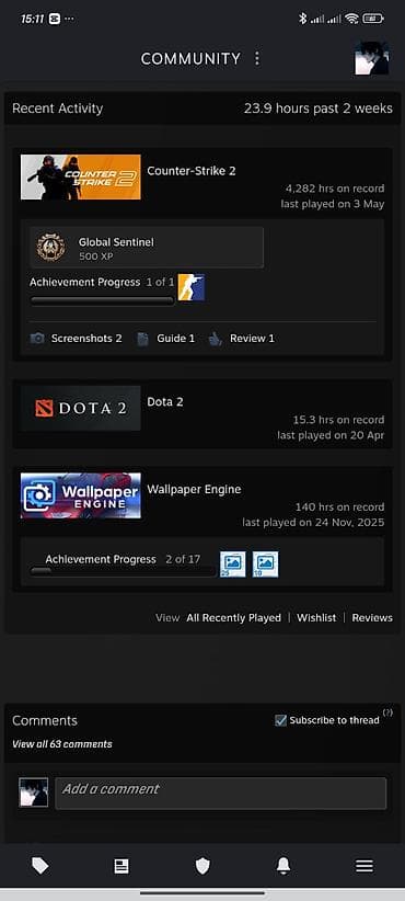 Видео оюндар жана приставкалар: Продаю свой личный аккаунт Steam. В одних руках с момента создания — 4
