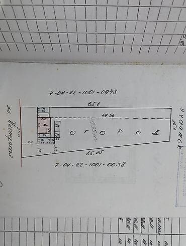 тынчтык ж м: 13 соток, Курулуш, Кызыл китеп — 7