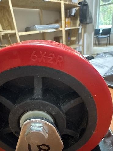 Поворотное промышленное колесо с тормозом 6x2R - Диаметр колеса: 6" at lalafo.kg Поворотное промышленное колесо с тормозом 6x2R - Диаметр колеса: 6"