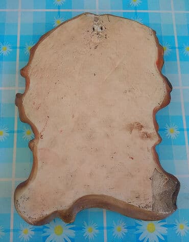 маска на хэллоуин: Продаю: Настенная тарелка гипсовая (с блёстками, фото не передаёт — 6