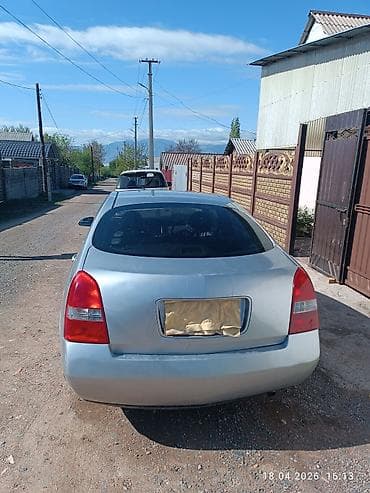 срочно сатам акча керек: Nissan Primera: 2001 г., 2 л, Вариатор, Бензин, Седан — 7