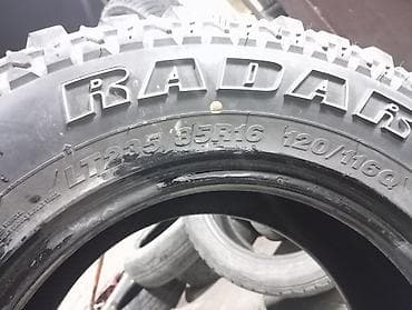 cl 7: Внедорожные шины 4 Штук RADAR LT235/85R16 120/116Q - Размер — 1