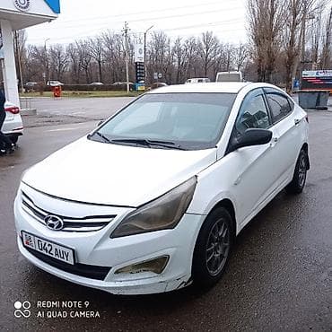 matiz diska: Hyundai Solaris: 2015 г., 1.4 л, Механика, Бензин, Седан — 3