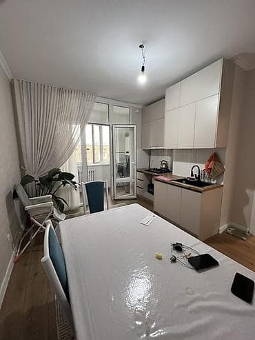 аламидинский район: 2 комнаты, 53 м², Элитка, 6 этаж, Евроремонт — 5