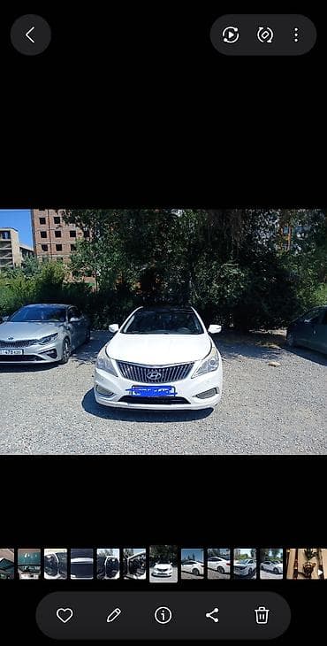 Продажа авто: Hyundai Grandeur: 2013 г., 3 л, Автомат, Газ, Седан — 4