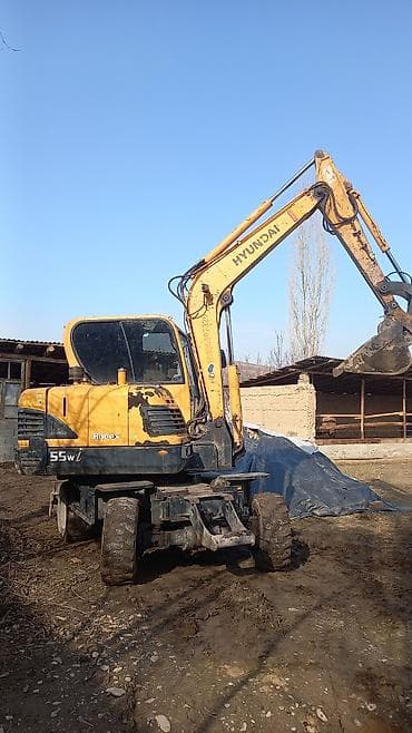 гидромолот экскаватор: Экскаватор, Hyundai, 2015 г., Колесный — 1