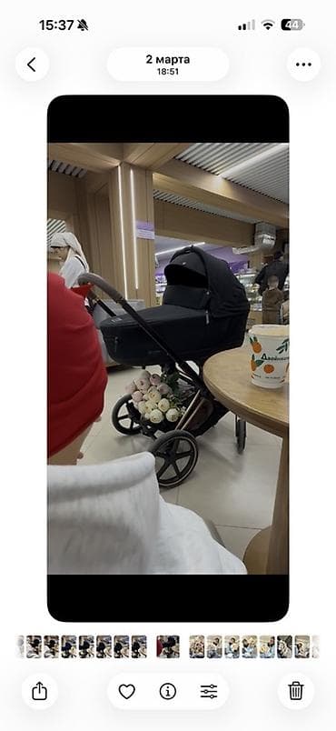cybex melio carbon цена: Коляска, Cybex, цвет - Черный, Новый — 1