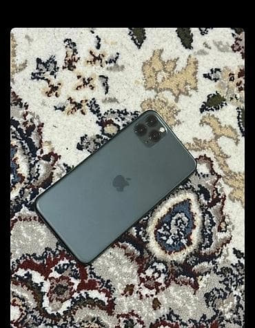 IPhone 11 Pro, Б/у, 256 ГБ, Midnight, Зарядное устройство, Защитное стекло, Кабель, 81 %